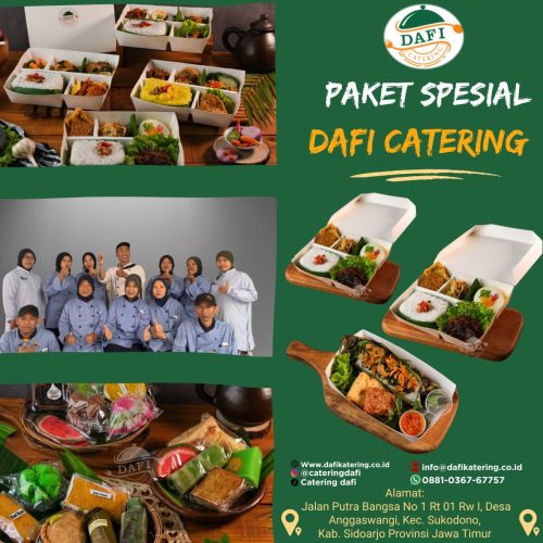 Paket Spesial - Dafi Catering