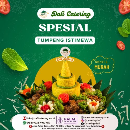 Spesial Tumpeng Istimewa - Dafi Catering